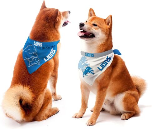 Littlearth Buffalo Bills Home and Away Pet Bandana Set with Ties, Medium in Saudi Arabia