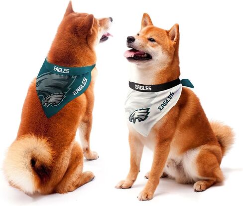 Littlearth Buffalo Bills Home and Away Pet Bandana Set with Ties, Medium in Saudi Arabia