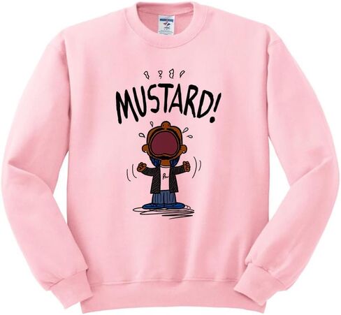 TeesAndTankYou Mustard Kendrick Sweatshirt Unisex in Saudi Arabia