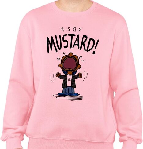 TeesAndTankYou Mustard Kendrick Sweatshirt Unisex in Saudi Arabia
