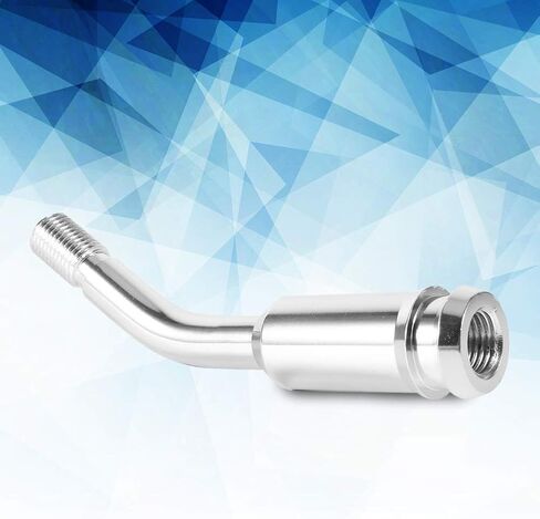 Minyinla 5 inch Gear Shifter Stick Lever Bend Extension Shift Knob Extender Replacement for T4 1990-2003 Silver in Saudi Arabia