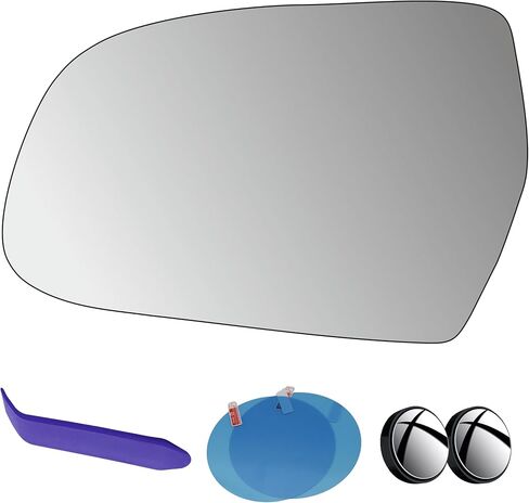 EAP DRIVER Side Mirror Glass متوافق مع Audi 2009–2013 A3/A3 QUAT ، 2009–2016 A4/A4 QUAT ، 2010-2016 S4 ، 2010-2014 A5 ، 2010-2017 A5 QUAT/S5 ، 2013-2015 RS5 ، HEDED 8K0857535D 8F08575C 8T085C in Saudi Arabia