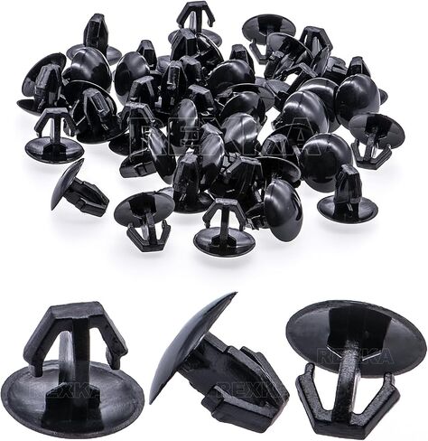Rexka 50pcs Hood Trunk Molding Clip Clip لـ Honda Acura 91518-SM4-003 Accord CR-V Civic Crosstour Element in Saudi Arabia