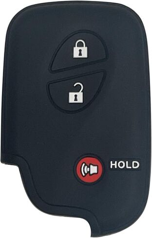 Key Fob Cover for Lexus RX 350: 3 Buttons Key Fob Case Fit for Lexus CT 200h RX 350 450h 2011 2012 2013 2014 2015 2016 2017丨Remote Protector HYQ14ABK HYQ14AEM HYQ14AAB HYQ14ACX (Black) in Kuwait