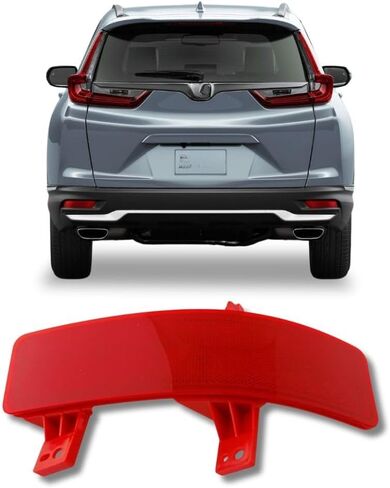 مصباح عاكس المصد الخلفي لعام 2020 2021 2022 Honda CRV LX Exl Hybrid - يناسب جانب الركاب من المصد الخلفي - يشمل ضوء العاكس العدسة والسكن - بديل لـ 34500 -TLA -A11 in Saudi Arabia