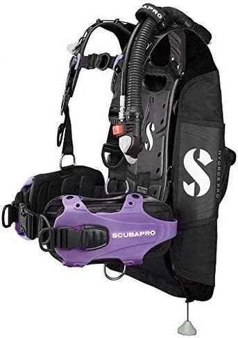 SCUBAPRO Hydros Pro Women's BCD w/BPI, Black, M in Saudi Arabia