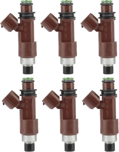 FJ859 16611AA700 Fuel Injectors Kits 12 Holes Fits for 2005-2008 for Subaru for Outback R L.L. Bean Edition 3.0L 2008 for Subaru for Outback 3.0 R 3.0L 2006 for Outback R VDC Limited 3.0L -6Pcs in Saudi Arabia