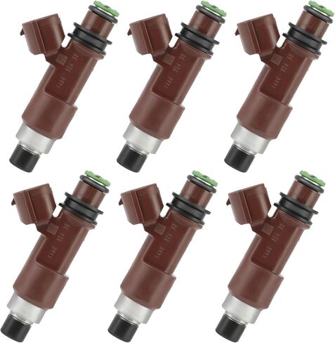 FJ859 16611AA700 Fuel Injectors Kits 12 Holes Fits for 2005-2008 for Subaru for Outback R L.L. Bean Edition 3.0L 2008 for Subaru for Outback 3.0 R 3.0L 2006 for Outback R VDC Limited 3.0L -6Pcs in Saudi Arabia