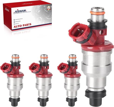 4PCS Fuel Injectors 2 Holes Compatible with Toyota T100 1993-1994 Base DX SR5 One-Ton Standard Cab Pickup 2-Door 3.0L Toyota 4Runner Pickup Replace# 23250-35040 2320935040 2320974060 in Saudi Arabia