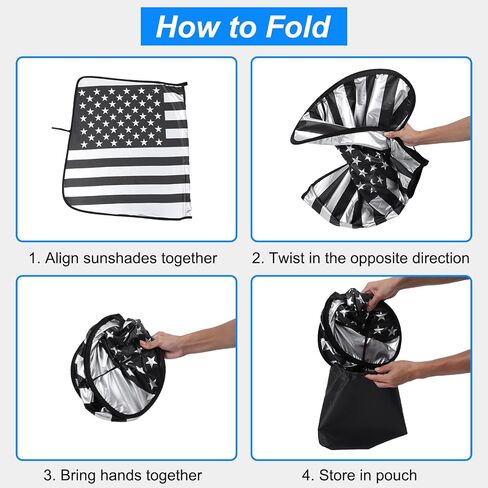 Windshield Sun Shade for Honda Pilot 2003 2004 205 2006 2007 2008, Front Window Sun Visor Protector, Foldable Car Reflective Blocker UV Rays and Heat in Saudi Arabia