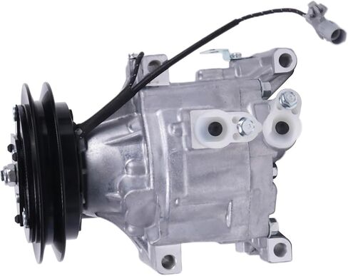 1 Groove 12V SCS06 A/C ضاغط T1065-72213 447220-6255 متوافق مع جرار Kubota M110 M120 M900 M4900 M5700 M6800 M8200 M9000 in Saudi Arabia