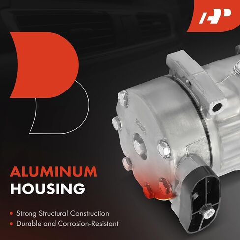 A-Premium Air Conditioner AC Compressor with Clutch Compatible with Kenworth T660 2009-2010 10.8L 12.5L 14.9L & Peterbilt 387 2006/2008 in Saudi Arabia