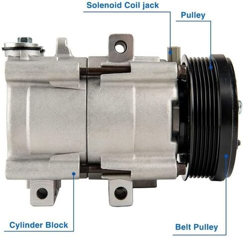 CO101290C ، 58129 ضواغط A/C لعام 1996-2006 Mustang 4.6L ، 1993-2002 Grand Marquis/Crown Victori/Town Car 4.6l ، 2004-2006 F150 4.6L ، 2002-2005 رحلة 6.8L ، 1994-1997 Thunderbird/Cougar 4.6L in Saudi Arabia