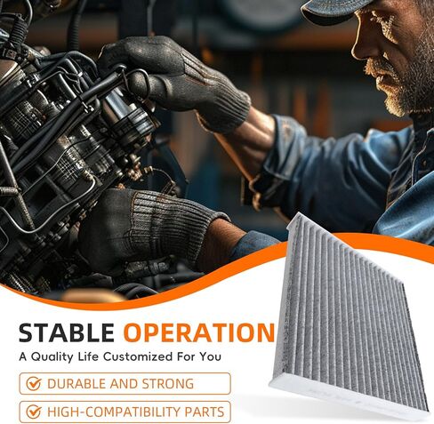 Engine Air Filter and Cabin Air Filter Replacement Compatible with Toyota 4runner 2010-2022 with Lexus Gx460 2010-2022, Replace 17801-38050, 87139-0N010 in Saudi Arabia