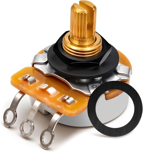 5 Set Jack Socket Nut with Washer, Guitar Nuts and Washers, 3/8" Guitar Input Output Jack Socket Nut and Washer, Guitar/Bass Jack Nuts and Washers Silver for Guitar Bass in Saudi Arabia