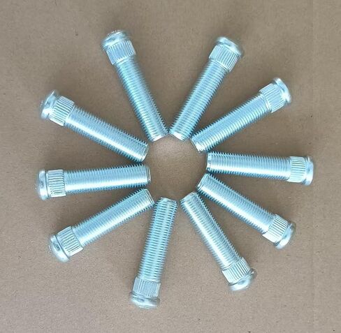 10 pcs 1/2 "تم تمديده لفترة أطول من البراغي المسننة عجلات العجلة المسننة 1/2-20 - .535 بوصة. in Saudi Arabia