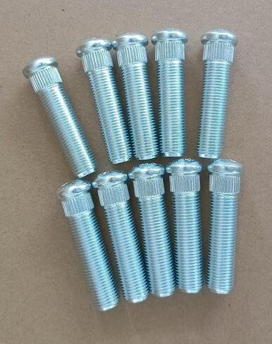 10 pcs 1/2 "تم تمديده لفترة أطول من البراغي المسننة عجلات العجلة المسننة 1/2-20 - .535 بوصة. in Saudi Arabia
