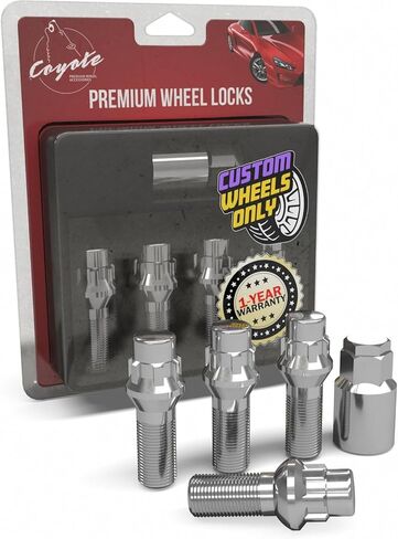 إكسسوارات العجلات أجزاء 4 أقفال+ مفتاح M15x1.25 15x1.25 خيط أرطور مقعد Lug Lug Lock Dual Hex Key 17 "و 19" 28 ملم مصور خطوط كروم كروم لعام 2019+ مرسيدس GLE GLS 2021+ Maybach GLS in Saudi Arabia