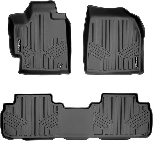 Maxliner Floor Mats 2 Row Liner Set for 2008-2013 Toyota Highlander in Saudi Arabia