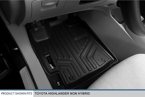 Maxliner Floor Mats 2 Row Liner Set for 2008-2013 Toyota Highlander in Saudi Arabia
