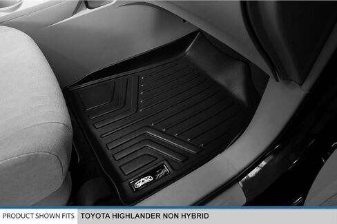 Maxliner Floor Mats 2 Row Liner Set for 2008-2013 Toyota Highlander in Saudi Arabia