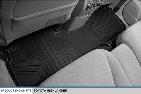 Maxliner Floor Mats 2 Row Liner Set for 2008-2013 Toyota Highlander in Saudi Arabia