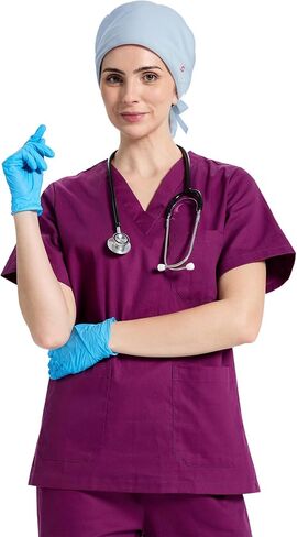 قبعات فرك Cap Cap للنساء ، قبعة ممرضة ذيل حصان ، قبعات فرك مع أزرار عصابات العرق قابلة للتعديل قبعات ممرضة قابلة للتعديل in Kuwait
