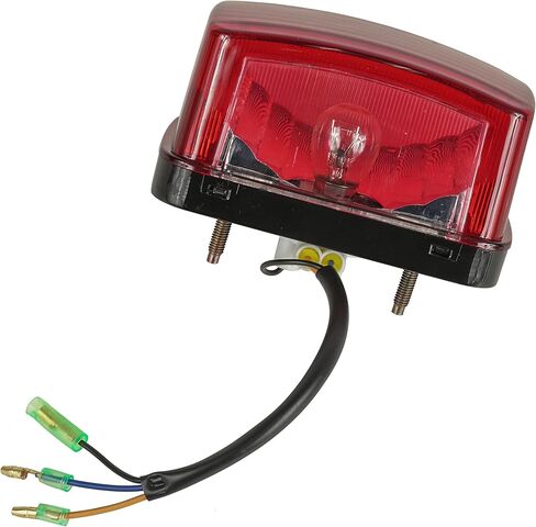 Caltric Taillight Assembly مع لمبة متوافقة مع Yamaha Grizzly 660 YFM660F 2002 2003 2004 2005-2008 in Saudi Arabia