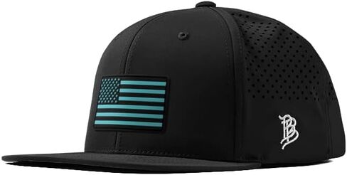 الفواتير ذات العلامات التجارية Old Glory Turquoise PVC Flat in Kuwait