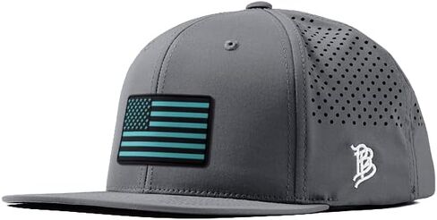 الفواتير ذات العلامات التجارية Old Glory Turquoise PVC Flat in Kuwait
