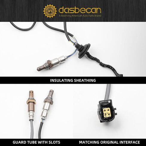 Dasbecan 2PCS Aptream و Oxygen O2 Sensor متوافق مع Mitsubishi Lancer 2011-2015 Outlander 2011-2013 Outlander Sport 2011-2018 2.0L 2.4L L4 استبدال 234-5051 234-4114 in Saudi Arabia