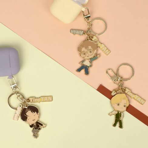 BTS Tinytan Dynamite Metal Keyring Acrylic Key Chain Accessors (Jimin) in Kuwait
