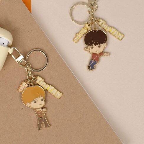 BTS Tinytan Dynamite Metal Keyring Acrylic Key Chain Accessors (Jimin) in Kuwait
