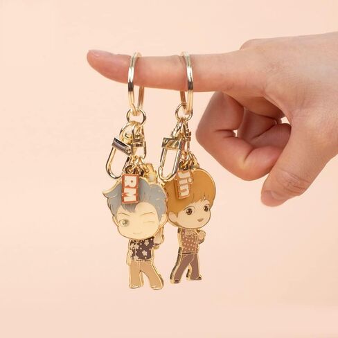 BTS Tinytan Dynamite Metal Keyring Acrylic Key Chain Accessors (Jimin) in Kuwait