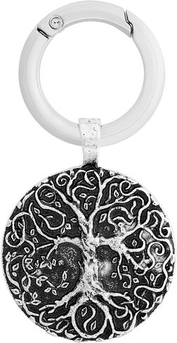 HAQUIL Viking Yggdrasil Tree of Life Keychain Norse Nordic Keyring Circle Charm Keychain in Saudi Arabia