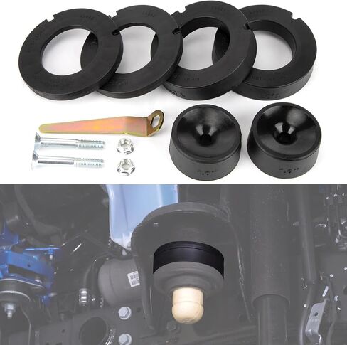 1155300 JT: 1.5" Performance Spacer Leveling Kit, PSLER 1.5 Inch Front Lift Kit Compatible with JT Gladiator No Shock Absorbers in Saudi Arabia