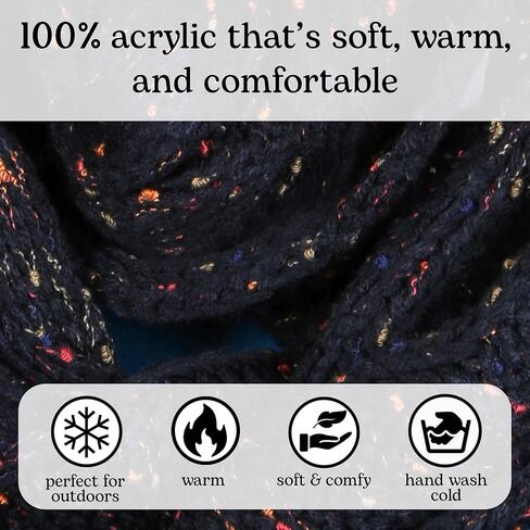 Funky Junque Sparkly Confetti Beanie, Bubble Gum Pink, Warm and Fashionable Winter Accessory for Women in Kuwait