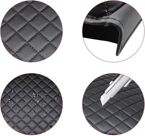 GXARTS Front Leather Center Console Lid Armrest Cover Cushion Pad Compatible with Toyota Tundra 2007 2008 2009 2010 2011 2012 2013 Sequoia 2008-2015 in Saudi Arabia