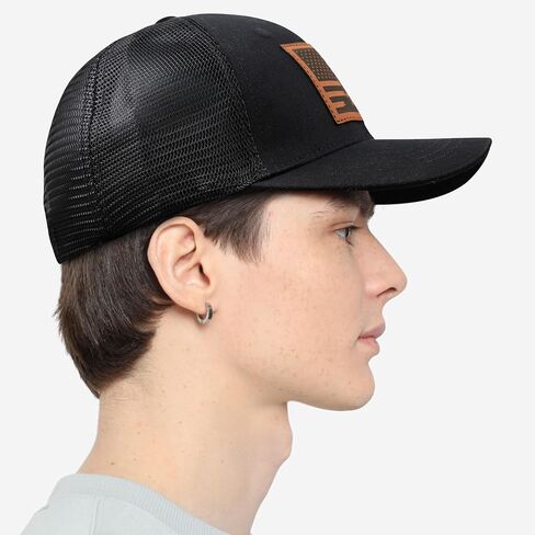 لا تخطني قبعة بيسبول سائق الشاحنة للرجال - قبعة ثعبان العلم الأمريكي القابلة للتعديل مع Snapback in Saudi Arabia