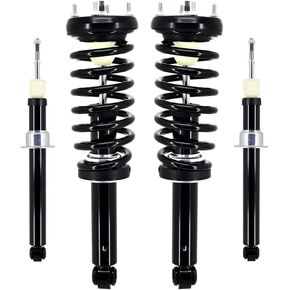 PM Auto Set 4 Front Shock Absorber-Rear Spring Complete Coft Complet For 2000-2002 Jaguar S-Type in Kuwait