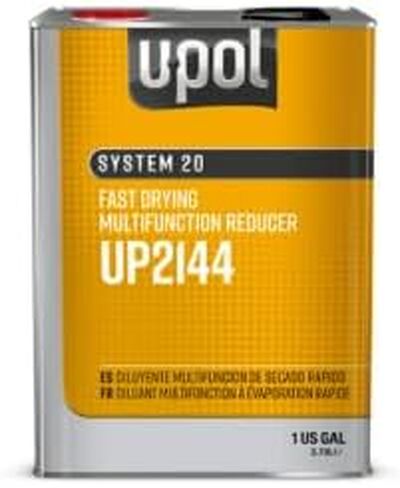 U-POL SYSTEM 20 UP2144 Fast Drying Multifunction Reducer – 1 Gallon, Universal Use for Primers, Clearcoats & Solvent-Based Basecoats in Saudi Arabia