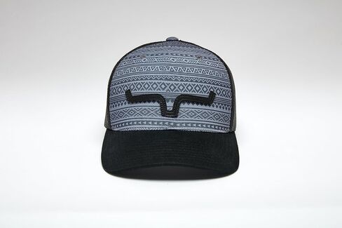 Kimes Ranch Unisex Colton X Hat – Mid-Profile Snapback with Leather Die-Cut Horns in Saudi Arabia