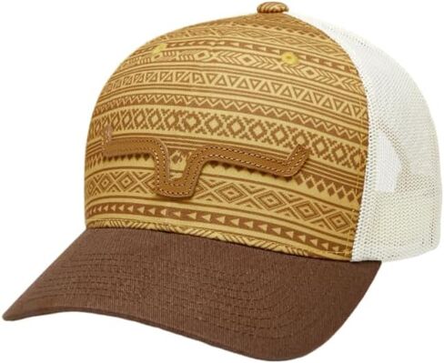 Kimes Ranch Unisex Colton X Hat – Mid-Profile Snapback with Leather Die-Cut Horns in Saudi Arabia