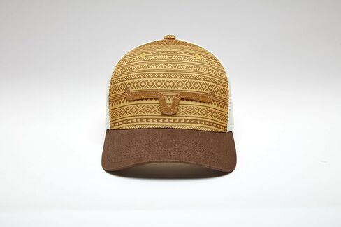 Kimes Ranch Unisex Colton X Hat – Mid-Profile Snapback with Leather Die-Cut Horns in Saudi Arabia