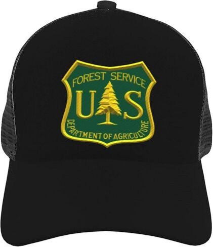 United States Forest Service Baseball Cap Adjustable Mesh Trucker Hat in Saudi Arabia