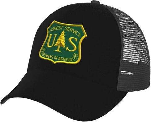 United States Forest Service Baseball Cap Adjustable Mesh Trucker Hat in Saudi Arabia