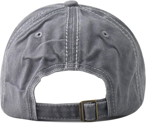 UTOWO American Flag Baseball Cap High Ponytail Baseball Cap Adjustable Washed Vintage Cotton Denim Distressed Hat Unisex in Saudi Arabia
