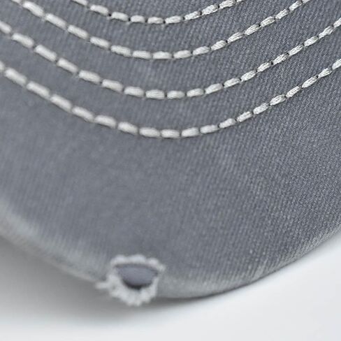 UTOWO American Flag Baseball Cap High Ponytail Baseball Cap Adjustable Washed Vintage Cotton Denim Distressed Hat Unisex in Saudi Arabia