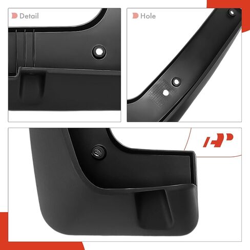 A-Premium Set of 4PCS Mud Flaps Splash Guards Mudguards Mudflaps with Hardware Kits Accessory Compatible with Kia Sportage 2019 2020 2021 2022 Sport Utility, Front & Rear (Driver and Passenger Side) in Saudi Arabia