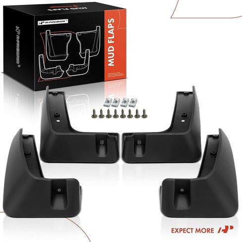 A-Premium Set of 4PCS Mud Flaps Splash Guards Mudguards Mudflaps with Hardware Kits Accessory Compatible with Kia Sportage 2019 2020 2021 2022 Sport Utility, Front & Rear (Driver and Passenger Side) in Saudi Arabia